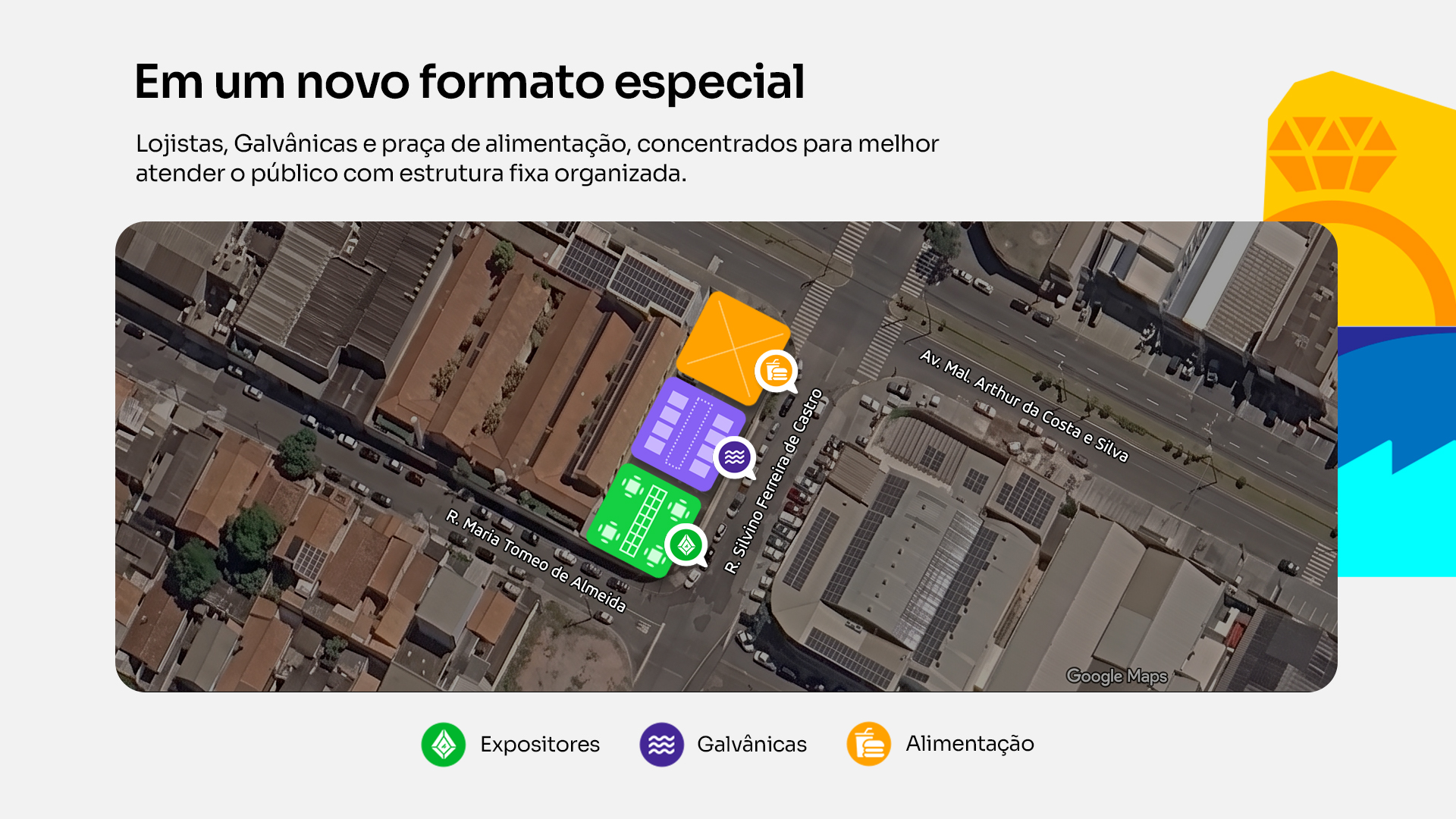 Mapa do Fest Brutos Limeira em novo formato especial